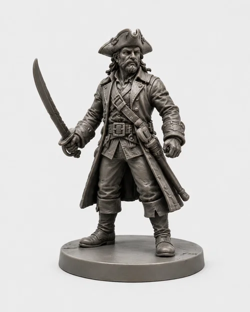 Mô hình nhân vật cướp biển (Pirate Figure) chi tiết cho RPG/Diorama - Image 1