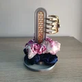 Giá để dây buộc tóc / kệ đựng scrunchies - Thumbnail 1