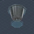 Chậu Tự Tưới Nước Faceted Low-Poly Có Reservoir Ẩn | Không Cần Supports - Thumbnail 2