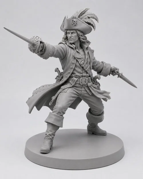 Mô hình cướp biển chiến đấu (Piratenduell) tinh xảo cho tabletop - Image 1