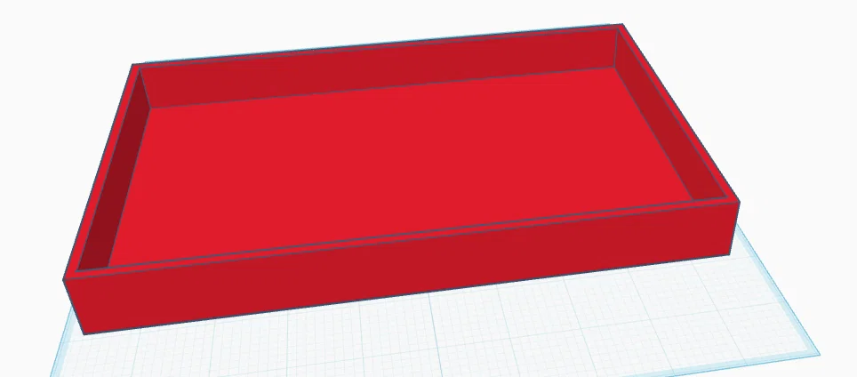 Khay Nhựa Đựng Hộp Trái Cây Đa Năng - In 3D Đơn Giản, Tiện Lợi - Image 1