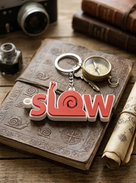Móc khóa Portachiavi Slow - Image 2