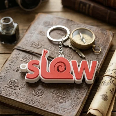 Móc khóa Portachiavi Slow