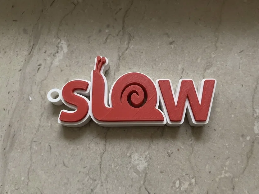 Móc khóa Portachiavi Slow - Image 3