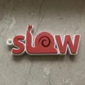 Móc khóa Portachiavi Slow - Thumbnail 3