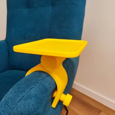 Bàn gắn tay vịn ghế (Armchair table)