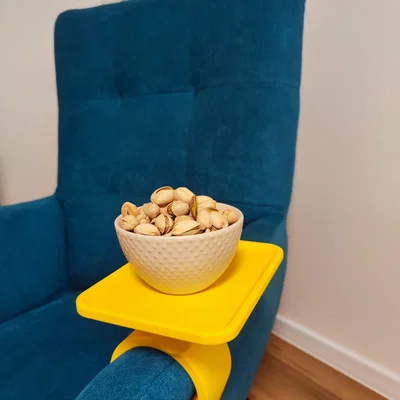 Bàn gắn tay vịn ghế (Armchair table)