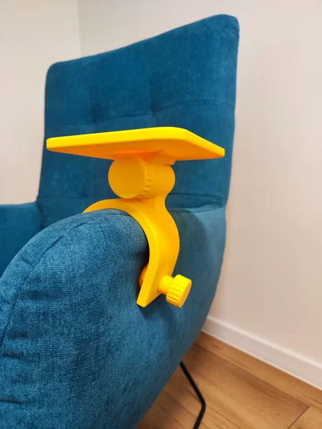 Bàn gắn tay vịn ghế (Armchair table) - Image 4