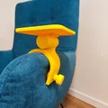 Bàn gắn tay vịn ghế (Armchair table) - Thumbnail 4