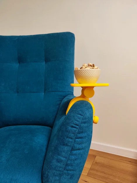 Bàn gắn tay vịn ghế (Armchair table) - Image 5