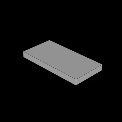 Mẫu in 3D Tile 2x4 tương thích với bộ lắp ráp Lego cực tiện lợi