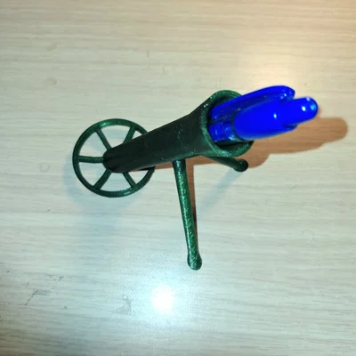 Ống cắm bút hình súng cối (Mortar Pen Holder) - Phụ kiện bàn làm việc