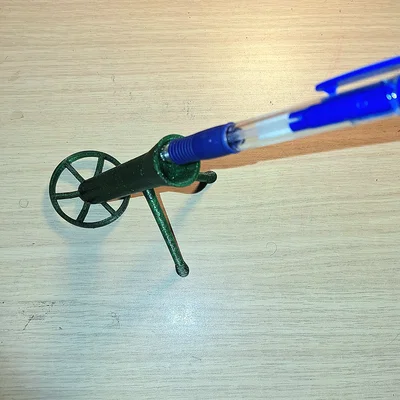 Ống cắm bút hình súng cối (Mortar Pen Holder) - Phụ kiện bàn làm việc