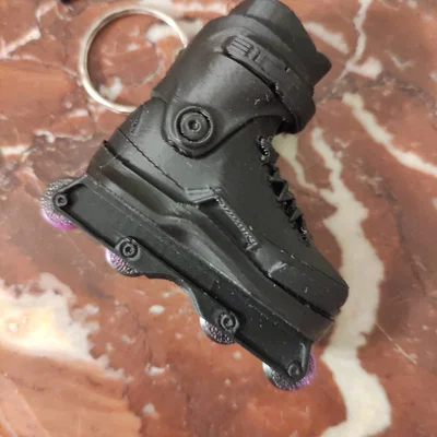 Móc khóa đồ chơi inline skate Trigger Blizzard / Lavaskates 755