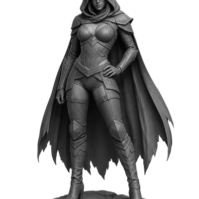 Tượng Shadow Huntress Statue (Nữ Thợ Săn Bóng Tối)
