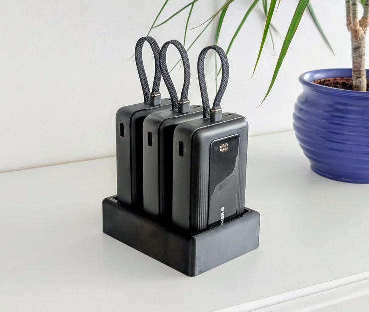 Khay Đựng Sạc Dự Phòng Anker 3 Ngăn Gọn Gàng - Image 1
