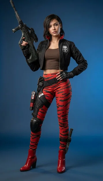 Sorana — Guerrera Cyberpunk - Image 2