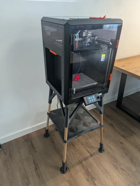 Kệ đứng Prusa Core One kèm ngăn kệ – sẵn sàng cho INDX - Image 4
