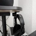 Móc treo tai nghe cho bàn IKEA BEKANT (không cần vít) - Thumbnail 1