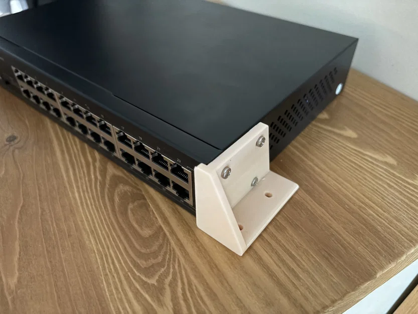 Ngàm treo tường cho Network Switch Cudy GS1024 - Image 2