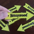 Móc khóa mũi tên Kennywood (Kennywood Arrow Keychain) - Thumbnail 1