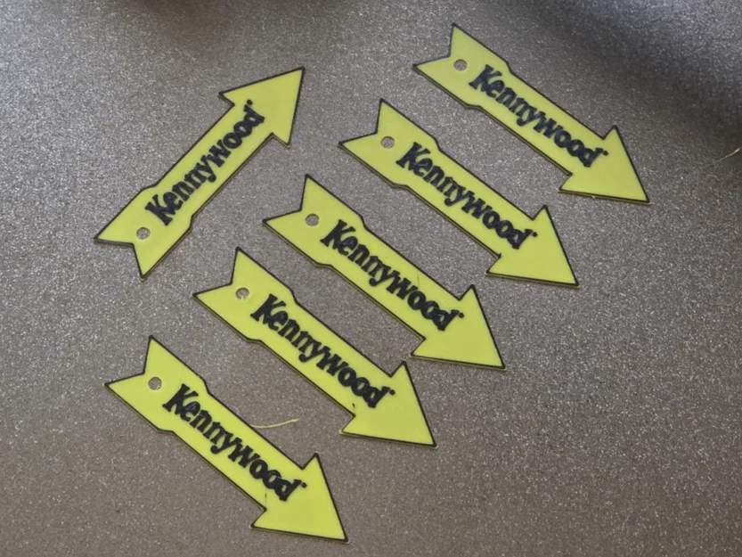 Móc khóa mũi tên Kennywood (Kennywood Arrow Keychain) - Image 3