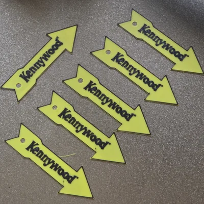 Móc khóa mũi tên Kennywood (Kennywood Arrow Keychain)