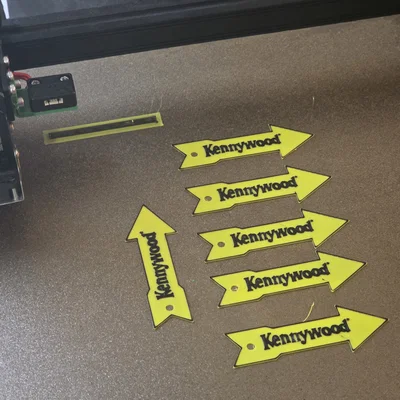 Móc khóa mũi tên Kennywood (Kennywood Arrow Keychain)