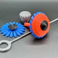 OpenSaucer – Battle Spinner modular – Mới: vòng phòng thủ gai siêu dài - Thumbnail 3