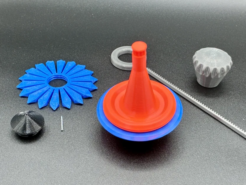 OpenSaucer – Battle Spinner modular – Mới: vòng phòng thủ gai siêu dài - Image 4