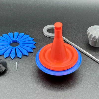 OpenSaucer – Battle Spinner modular – Mới: vòng phòng thủ gai siêu dài