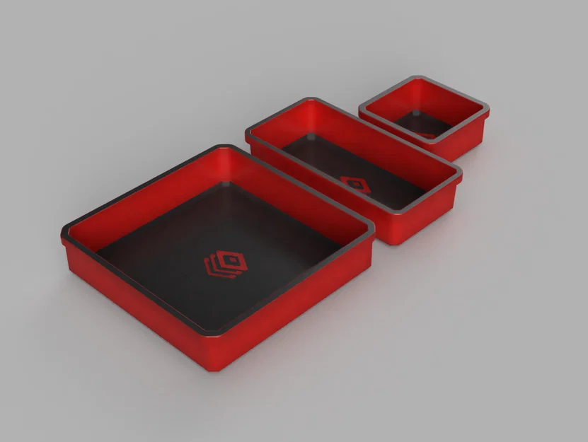 Khay Milwaukee Packout Organizer Slim Bins (Blank) - Image 1