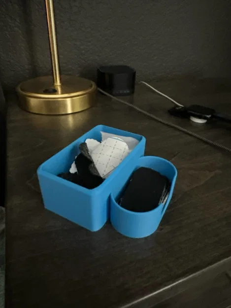Khay Đựng Miếng Dán Miệng (Mouthtape) Có Ngăn Rác Tiện Lợi Cho Bàn Ngủ - Image 1