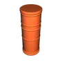 Ống đựng cuộn giấy phong cách Samurai (Samurai scroll case) in 3D - Image 1