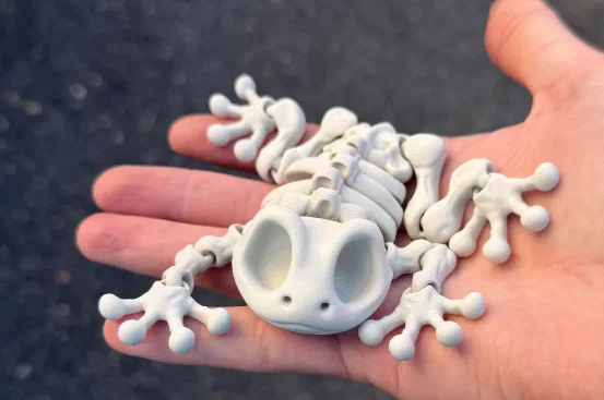 Mô hình ếch xương linh hoạt Articulated Skeleton Frog (in 3D) - Image 1