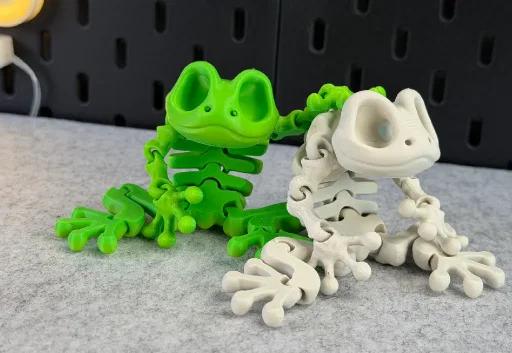 Mô hình ếch xương linh hoạt Articulated Skeleton Frog (in 3D) - Image 4