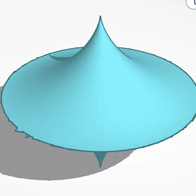 Mô hình con quay Spinning Top đơn giản dùng in 3D