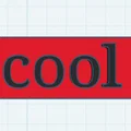 Con dấu in 3D chữ COOL độc đáo cho mọi người - Thumbnail 1