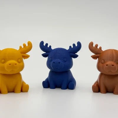 Nai sừng tấm dễ thương – Mini Animal (in 26 phút)