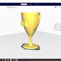 Mô hình cúp 3D in #1 Dad làm quà tặng ngày của Cha ý nghĩa - Thumbnail 4