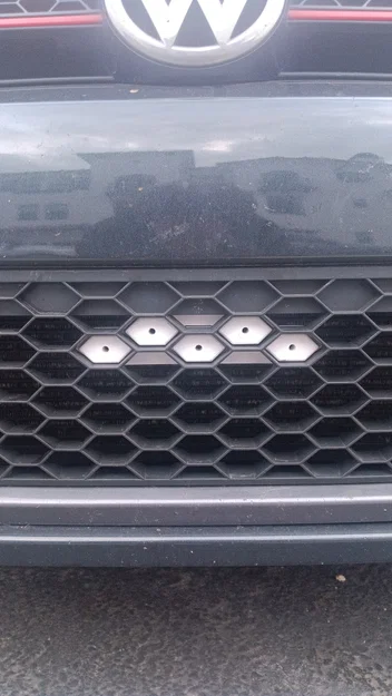 Ngàm gắn biển số trước lưới VW GTI MK6 2010–2014 (không khoan) - Image 3