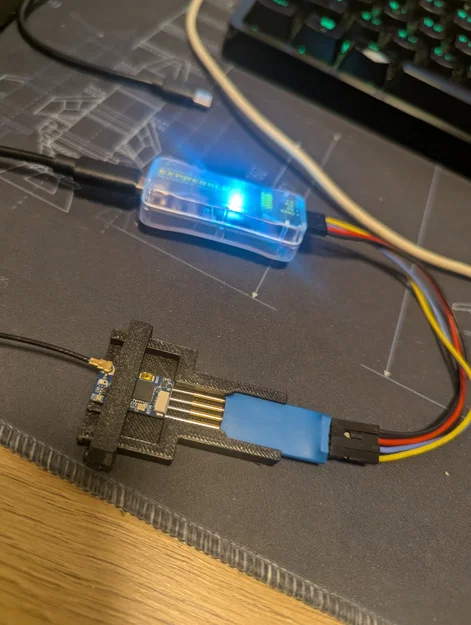 Gá đỡ cố định module nạp ELRS Recovery cho FPV Drone - Image 1