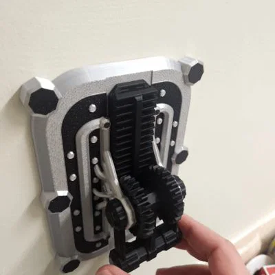 Nắp che công tắc đèn rocker cơ khí (US flat switch)