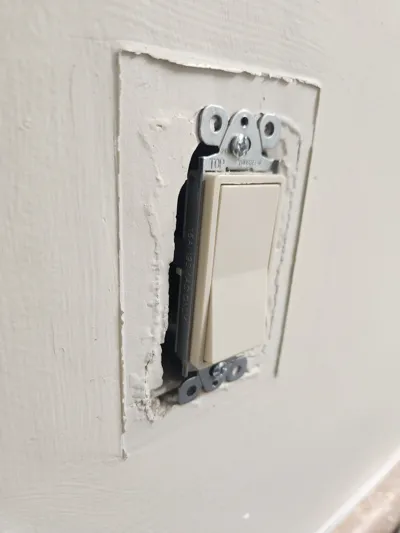 Nắp che công tắc đèn rocker cơ khí (US flat switch) - Image 3