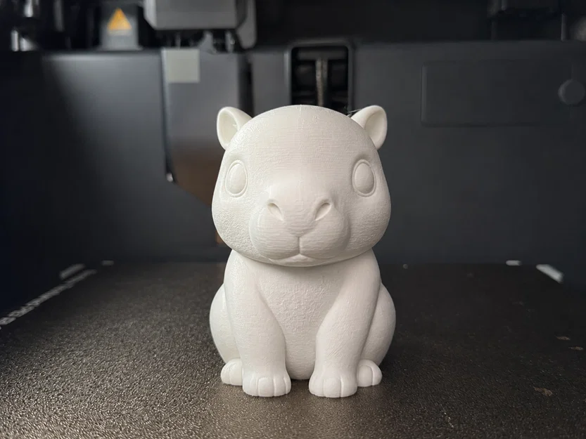 Mô hình Chibi Baby Capybara 3D dễ thương trang trí bàn làm việc - Image 1