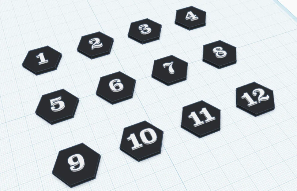 Bộ Token đánh dấu vị trí Root Board Game (Clockworks) - In 3D - Image 2