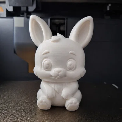 Mô hình Chibi Baby Bunny đáng yêu - Tải file STL in 3D chất lượng