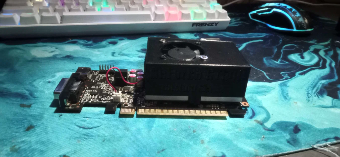 Ốp quạt custom Palit GeForce GT 640 dạng Snap-Fit - Image 1
