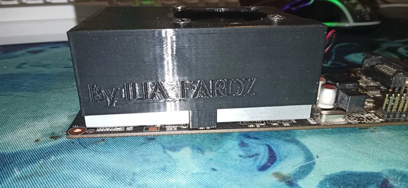 Ốp quạt custom Palit GeForce GT 640 dạng Snap-Fit - Image 4