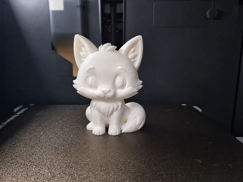 Mô hình Chibi Baby Fox dễ thương trang trí bàn làm việc - Image 1